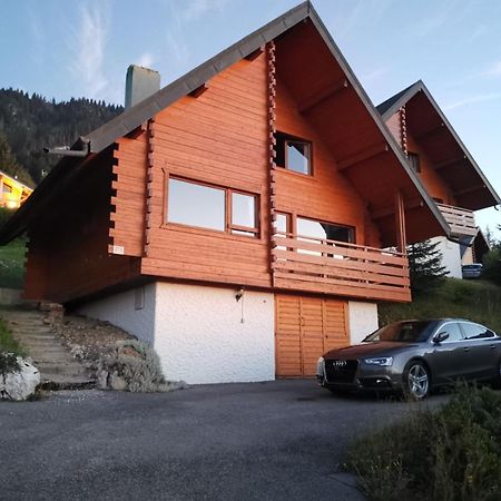 Chalet Les Alpages Vue Panoramique Sur Le Lac Leman Thollon-les-Memises Exterior photo