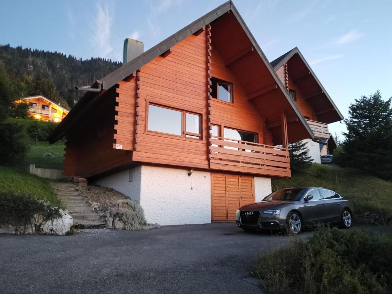 Chalet Les Alpages Vue Panoramique Sur Le Lac Leman Thollon-les-Memises Exterior photo